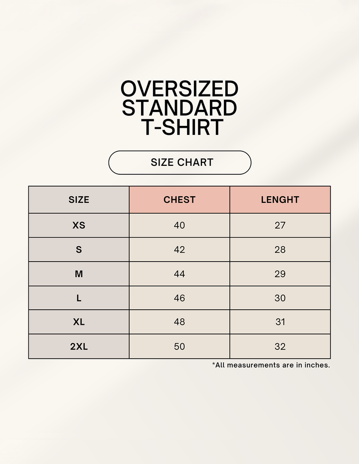 GUN&GULAABS Oversized Standard T-Shirt