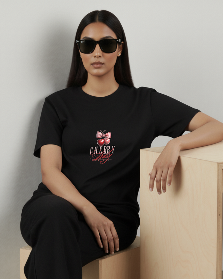 Cherry lady T-shirt