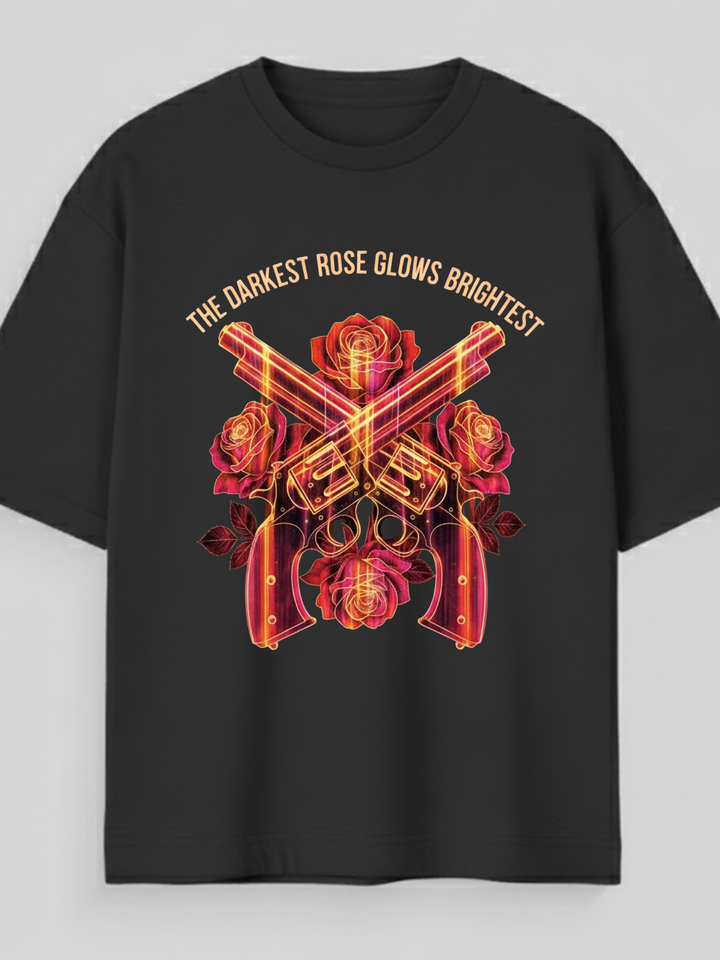 GUN&GULAABS Oversized Standard T-Shirt