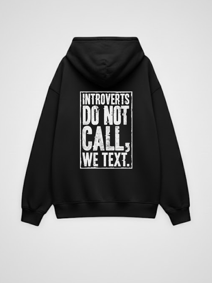 Introvert Oversized Hoodie
