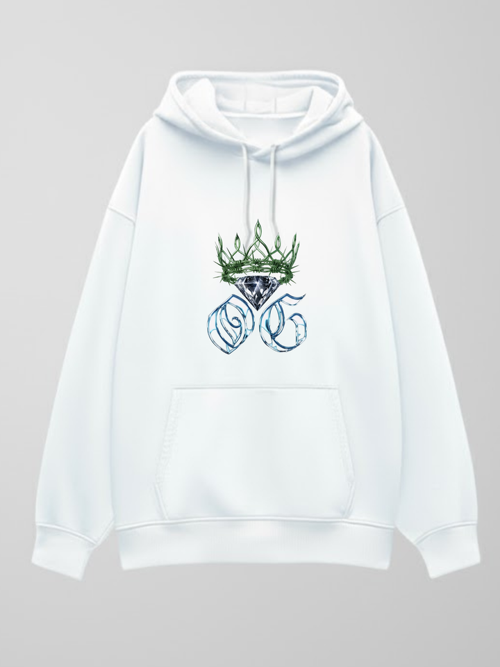OG' Diamond Crown Oversized Hoodie