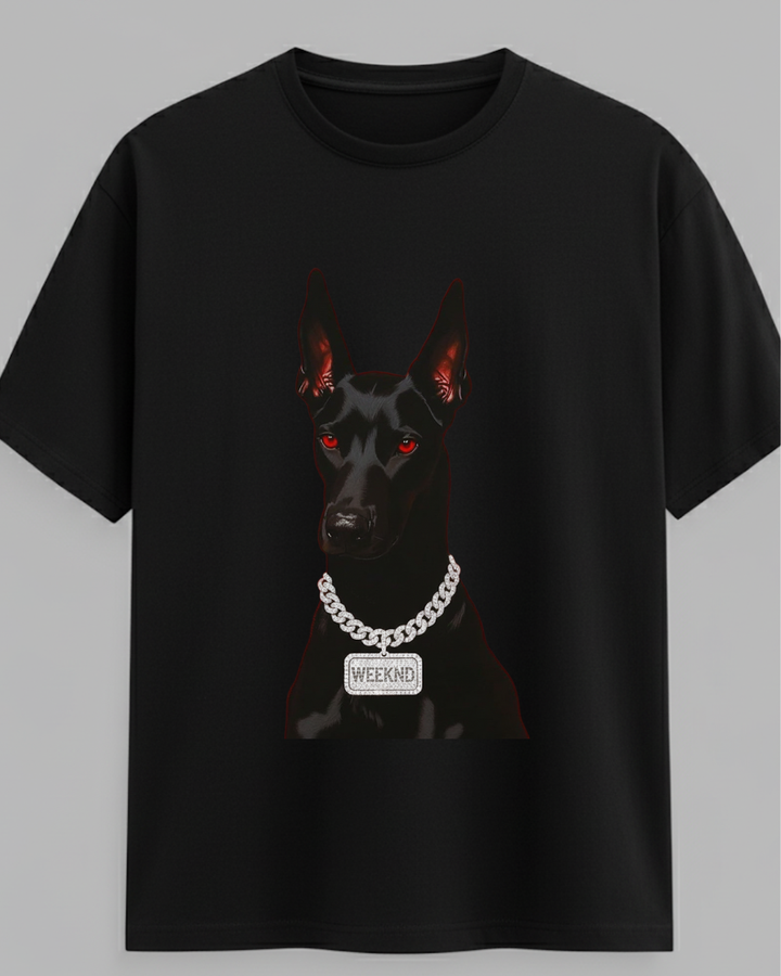weeknd Doberman T-shirt